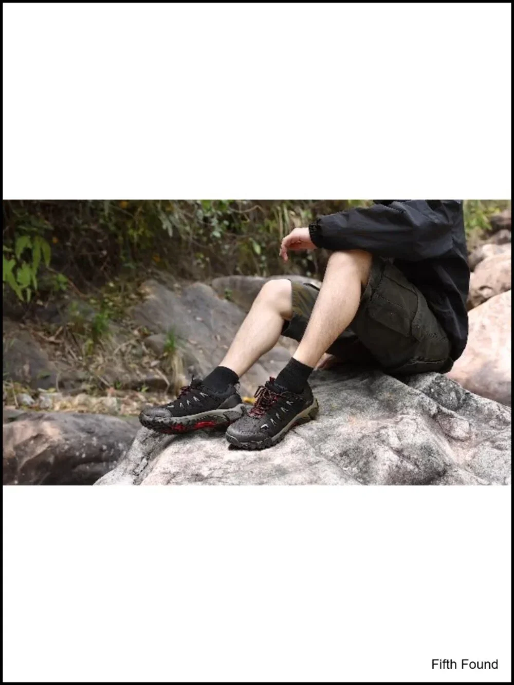 Men's Waterproof Hiking Shoes Lightweight Anti Slip Breathable Trekking Boots